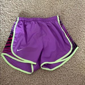 Nike colorful athletic shorts
